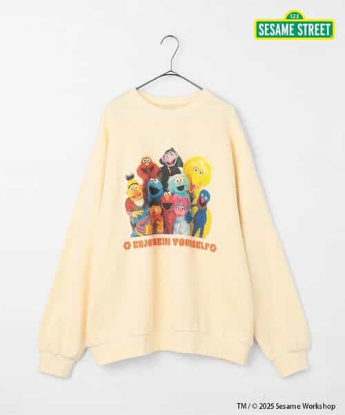 ☆SALE☆SESAME STREET コラボトレーナー(大人) リンク（P516905）|p