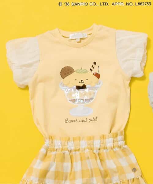ポムポムプリン パフスリーブTシャツ（S207066）|SERAPH（セラフ
