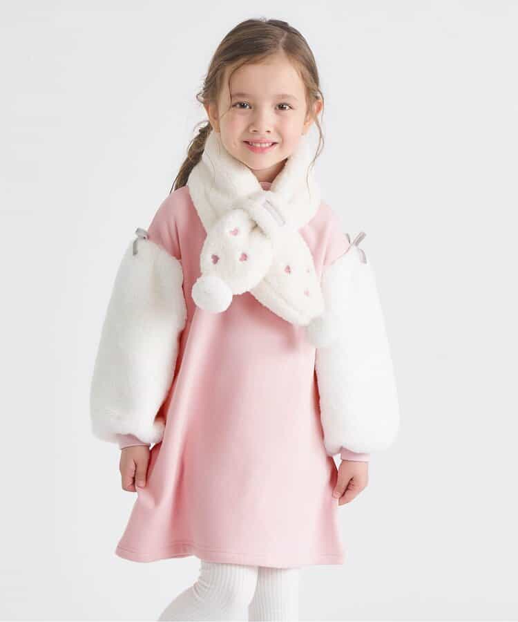 ☆SALE☆【リンク】さくらんぼ・ハート刺繍ジャンスカ（V417945