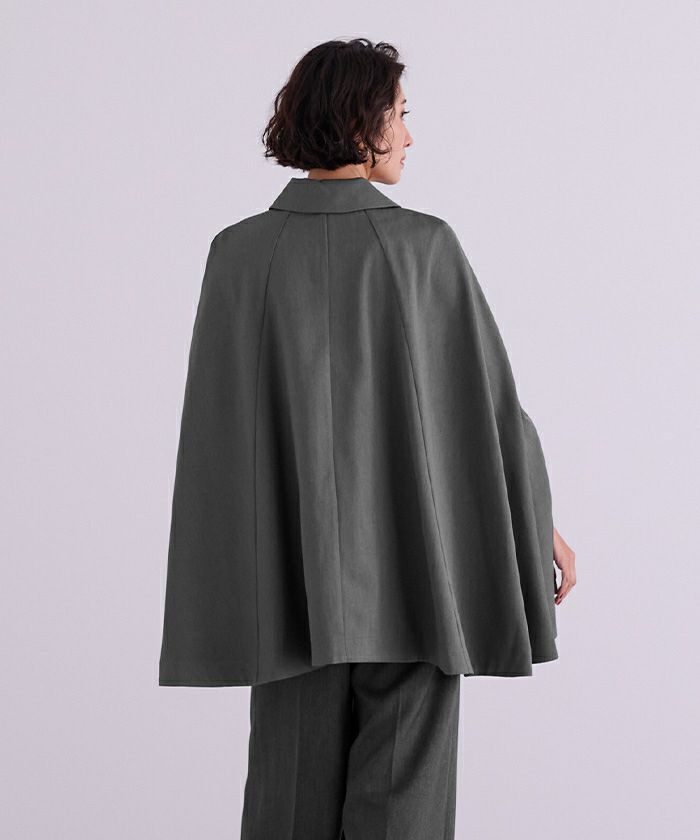 2wayベルト付ケープトレンチコート/ジレ | ur's（ユアーズ）