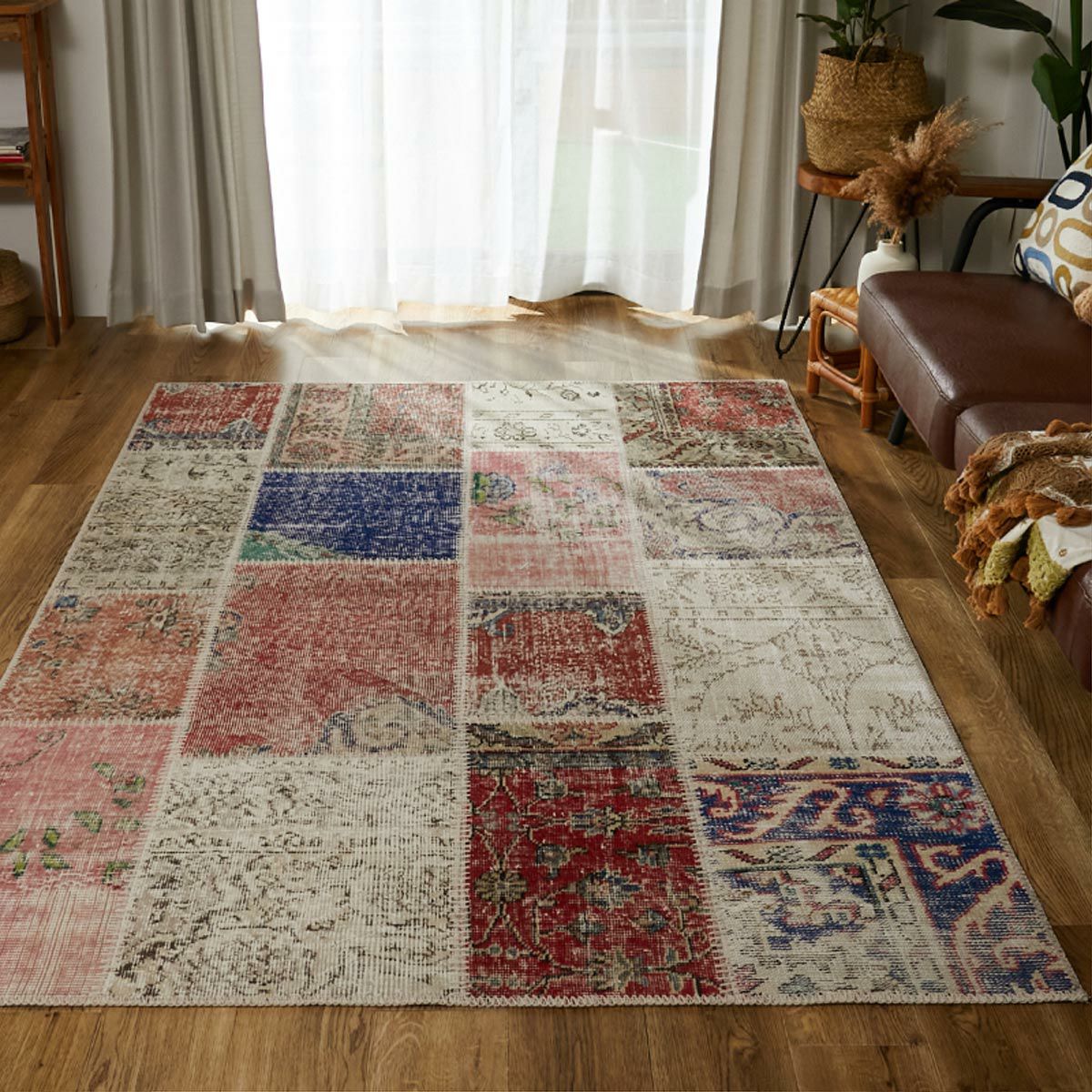 ビンテージパッチワークラグ ラグ | オーダーカーペット・ラグのFROM FLOOR