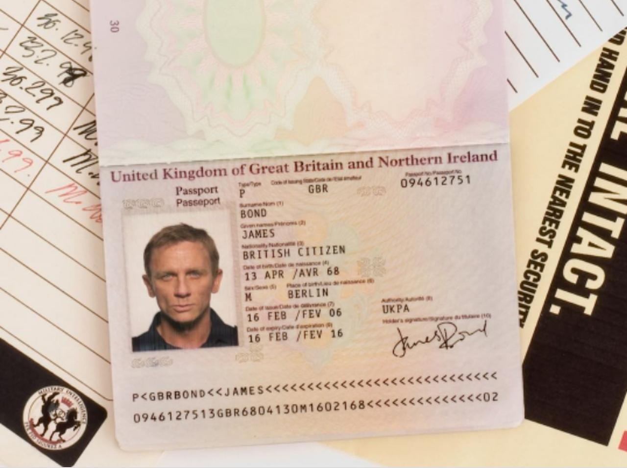 007』ダニエル・クレイグ版ジェームズ・ボンドの誕生日が「4月13日」で