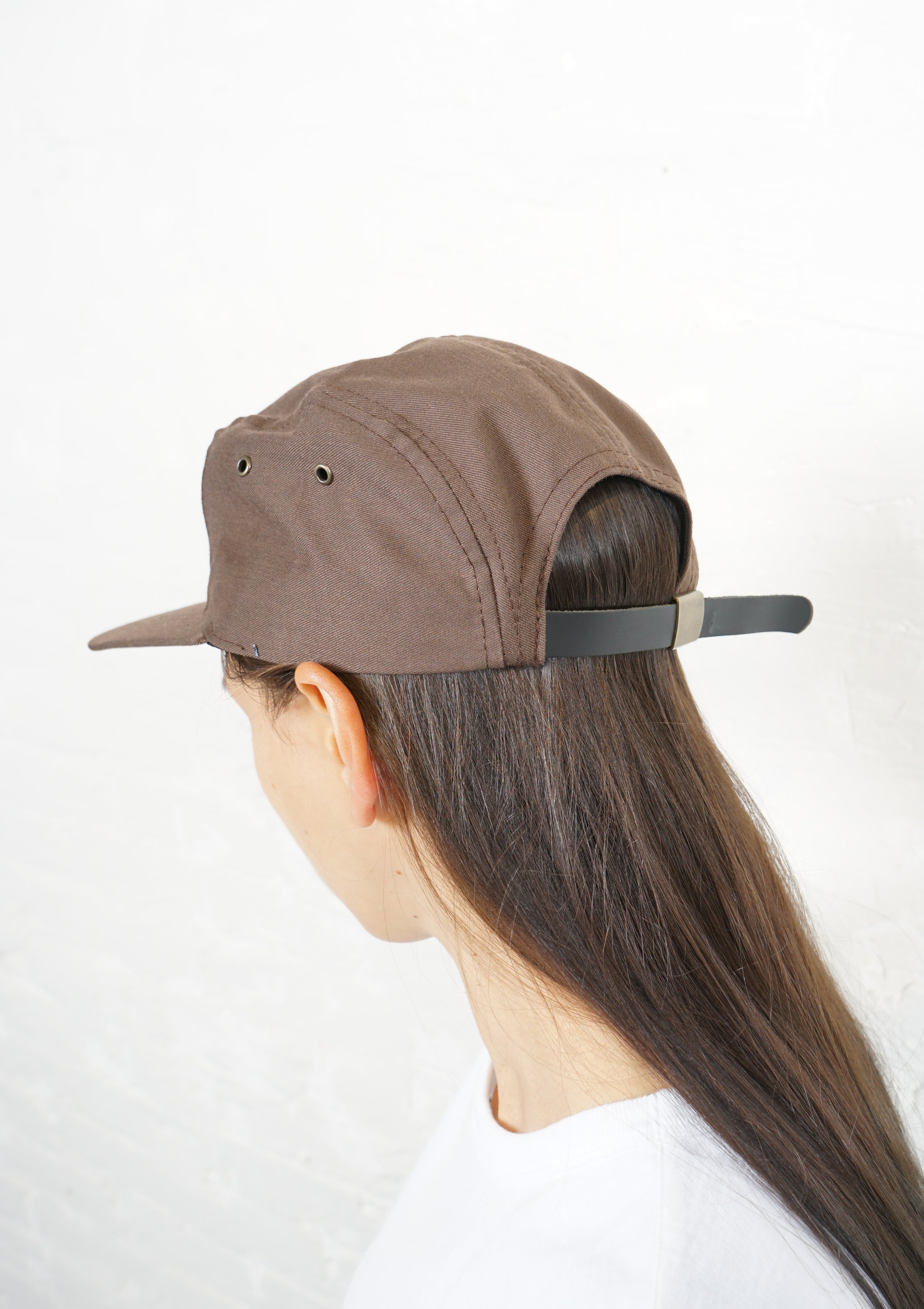 5-Panel Cap Made in USA Brown – Front General Store