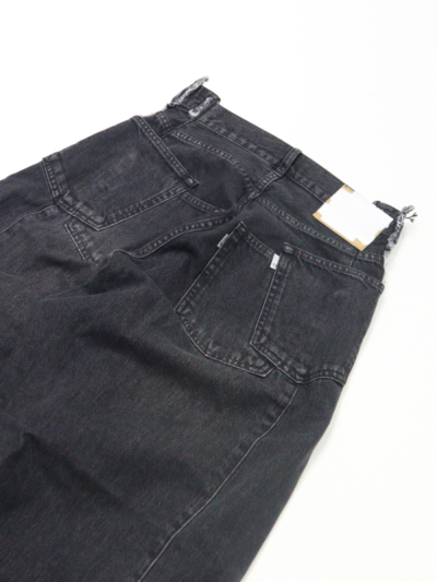 OLD PARK（オールド パーク）OPJ-04 ZIP BAGGY JEANS[FINAL SALE]の