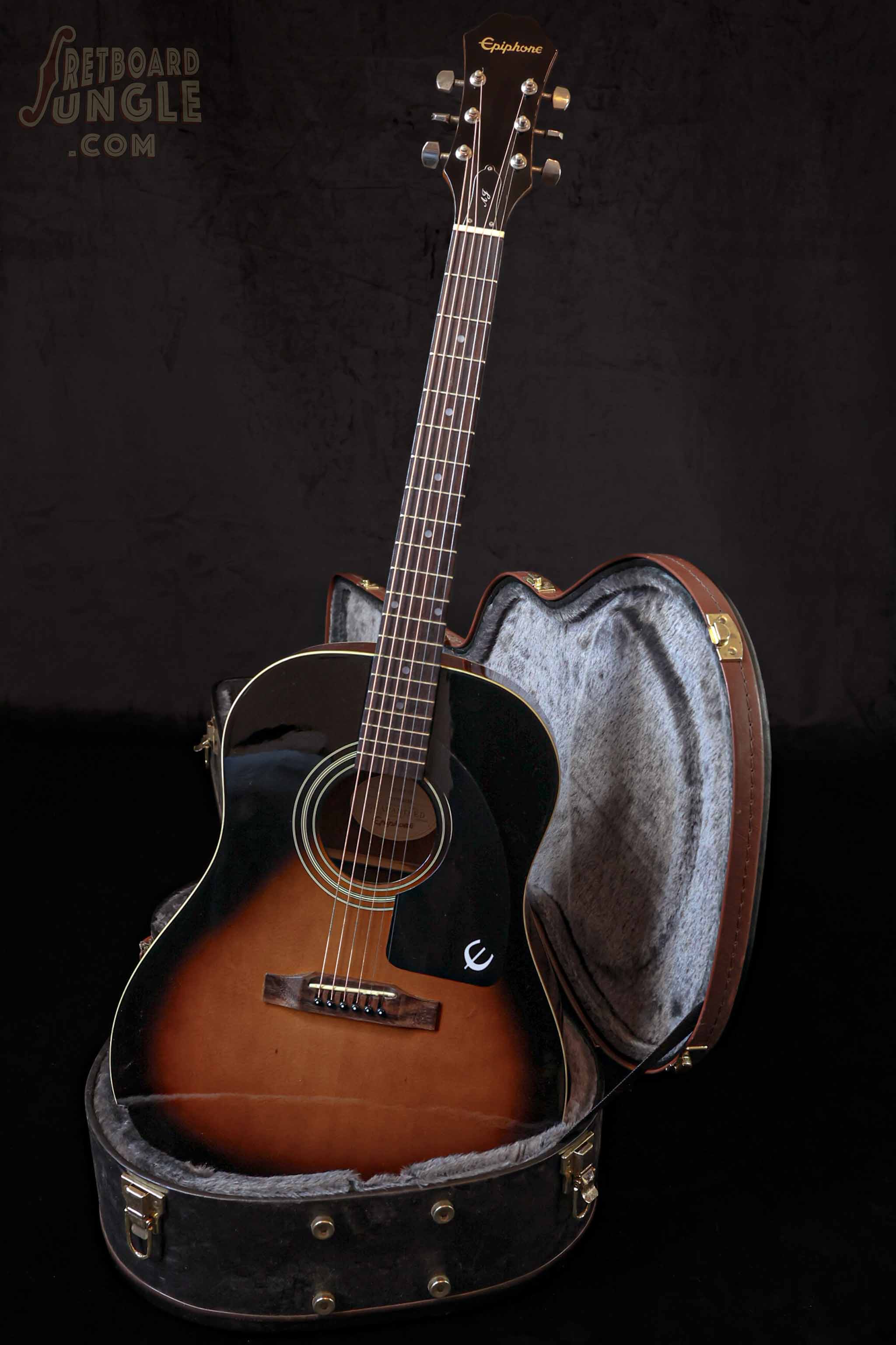 Epiphone AJ-100 VS - Sunburst - 2011 – Fretboard Jungle