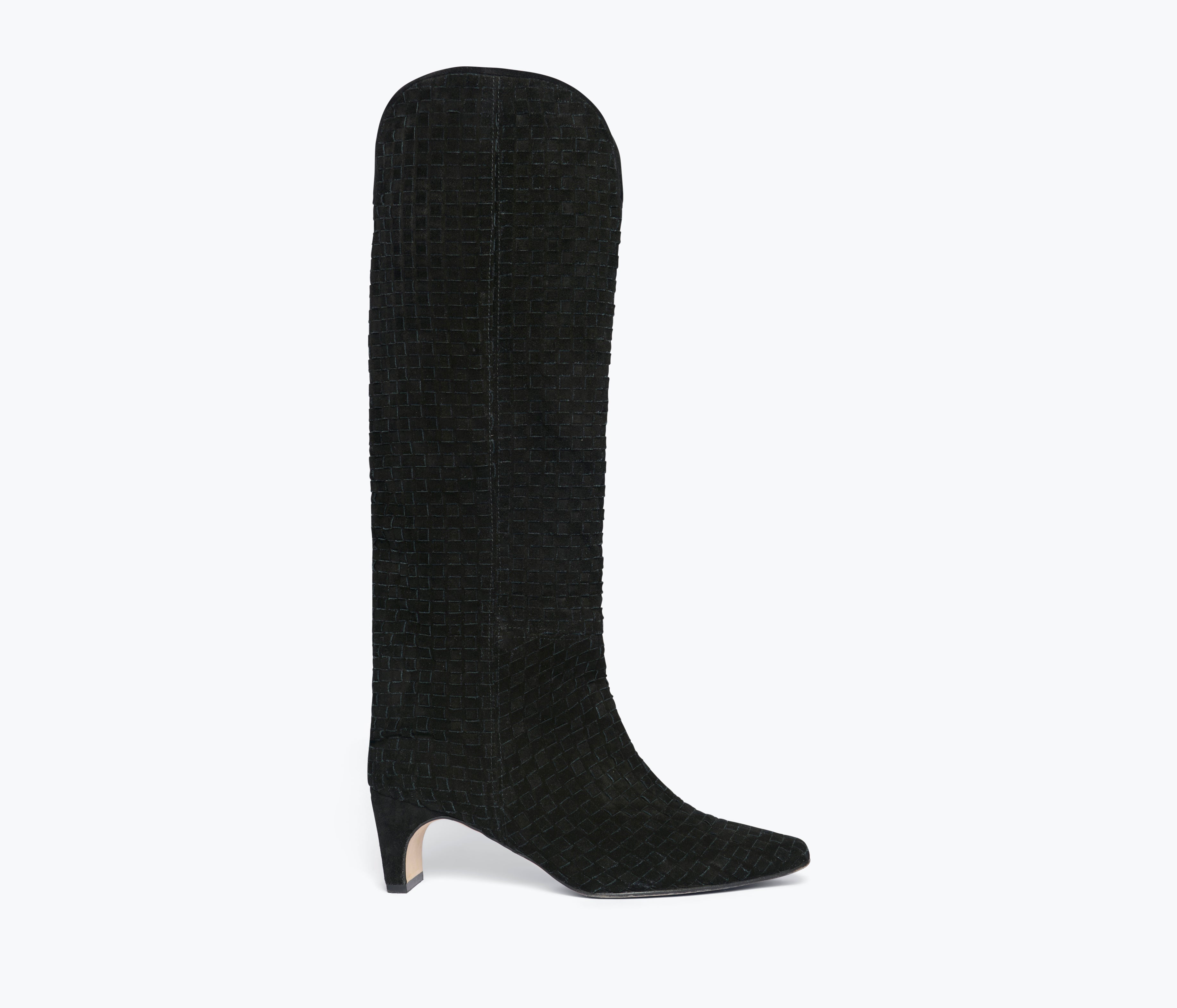 LENNOX WOVEN TALL BOOT – FREDA SALVADOR