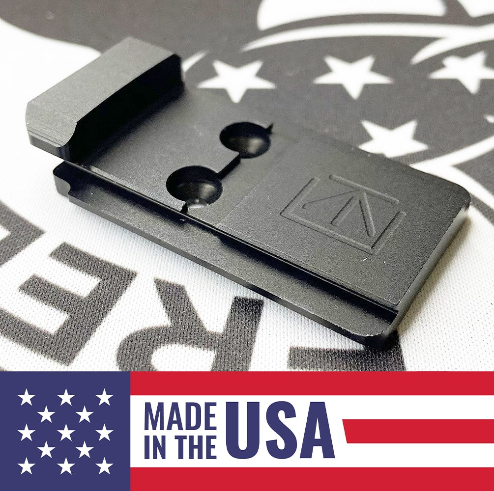 Glock MOS Full Size/Compact to Holosun 509T Adapter Plate - DOGTAG