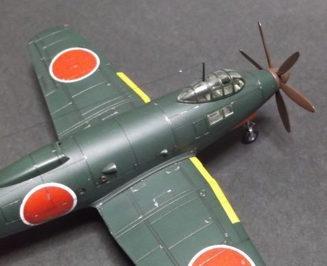 1/72試製景雲の製作(その4)完成!: ふりぃだむふぁいた