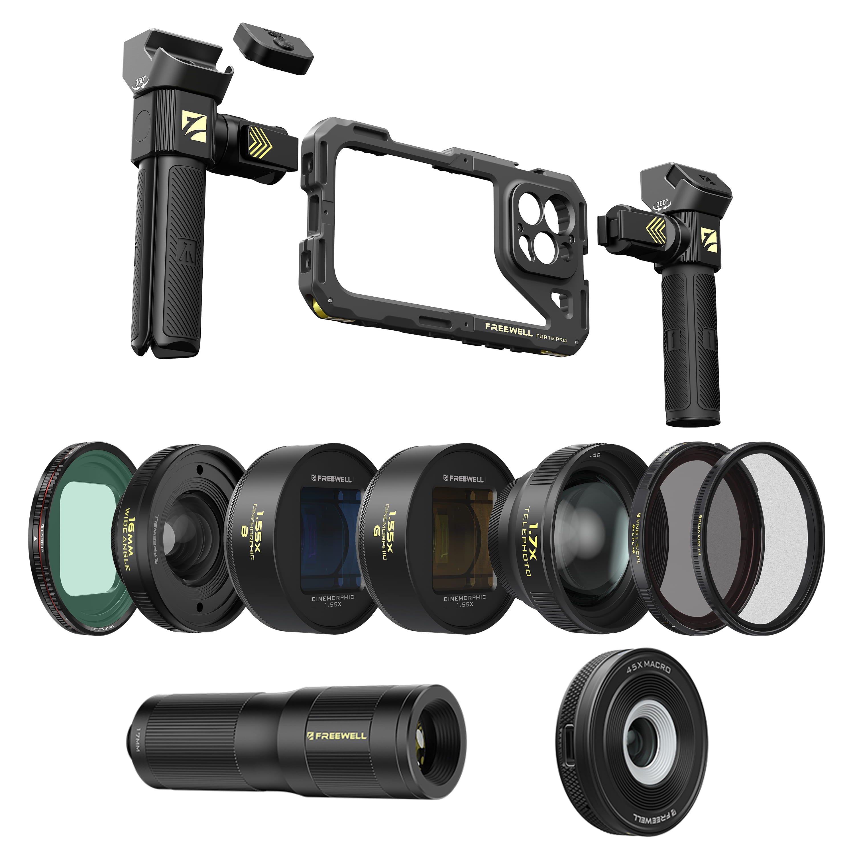 iPhone Genius Rig Mega bundle kit – Freewell Gear