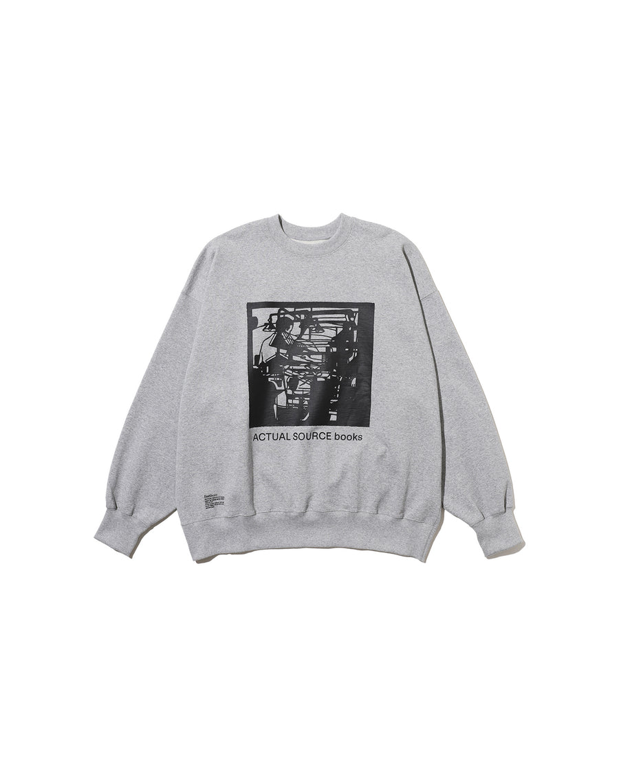 AS×FS LIGHT OZ CREW NECK SWEAT “LITHOGRAPH” – FreshService