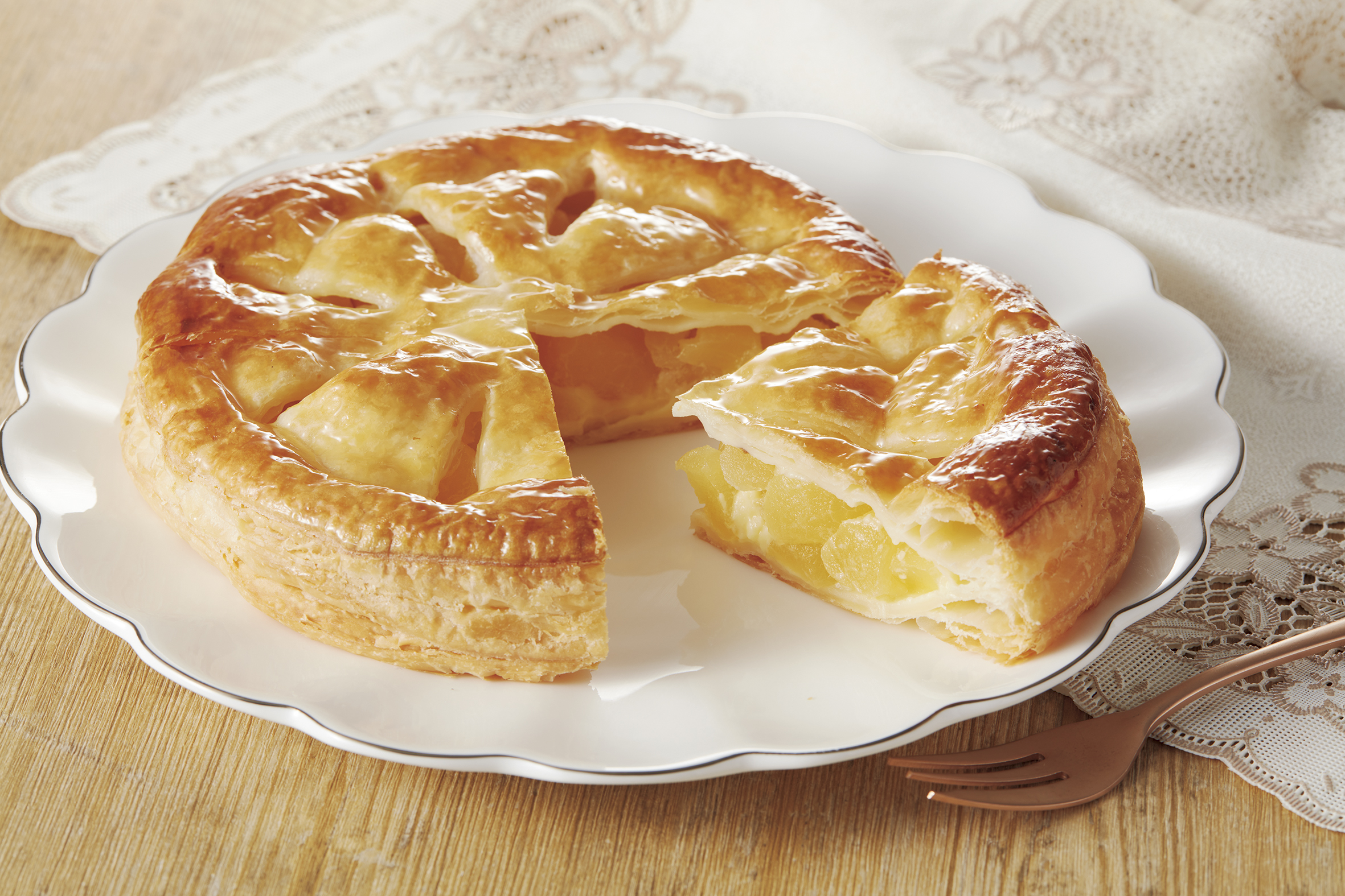 ごろっと食感のりんごとサクサク生地が絶品♪ フレッセイの『手作り