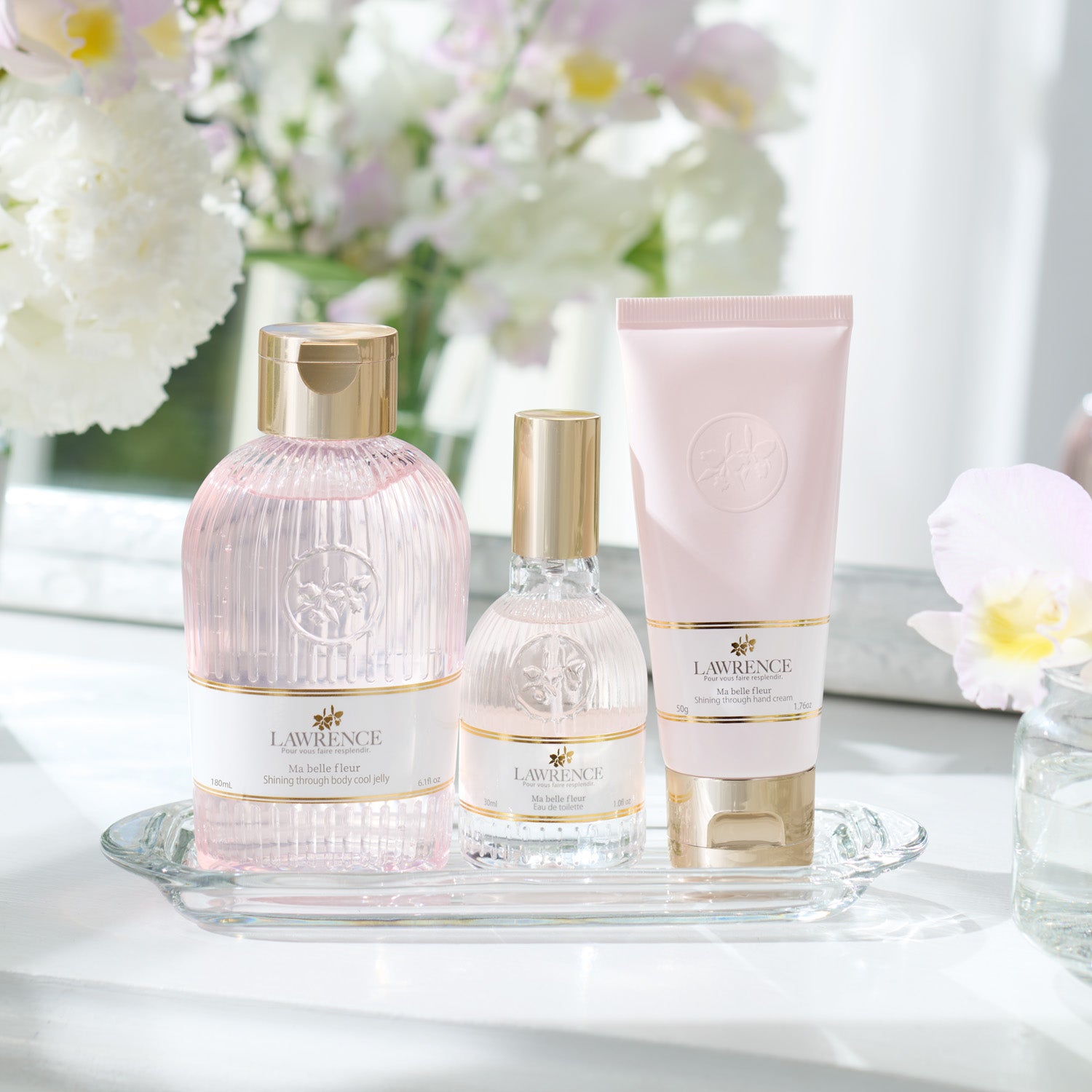 ロウレンス シャイニングスルー ボディクールジュレ マベルフルール