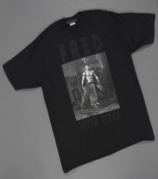 Fred with Tires | Herb Ritts | V&A Explore The Collections