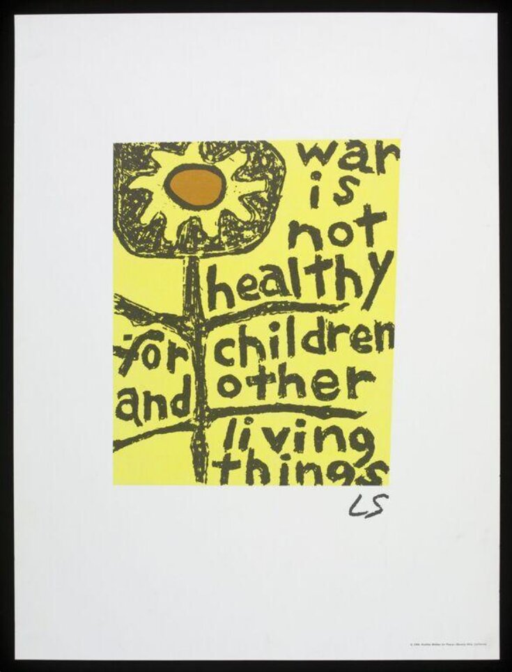 War Is Not Healthy for Children and Other Living Things