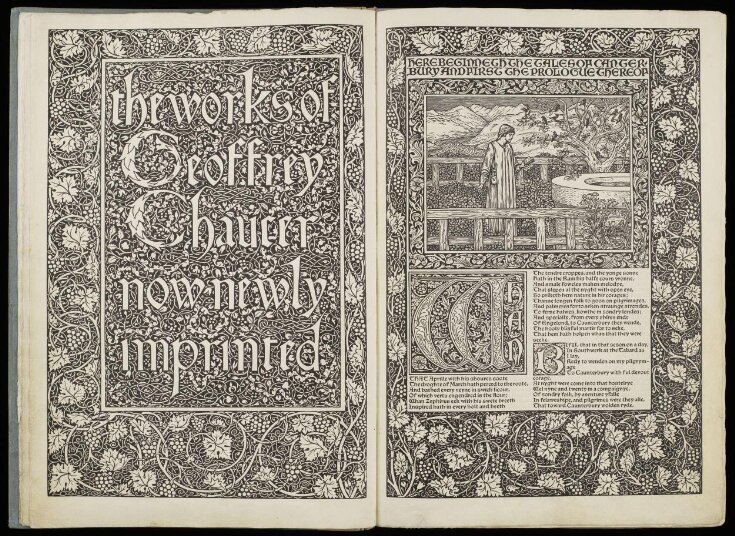 The works of Geoffrey Chaucer | Morris, William | V&A Explore The
