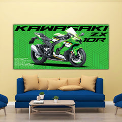 ZX10R Split Poster – Frame Kro