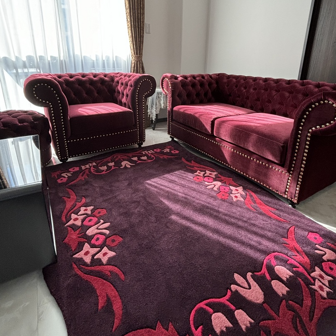 ANNA SUIコラボのソファを取り入れてお部屋をラグジュアリーな雰囲気に