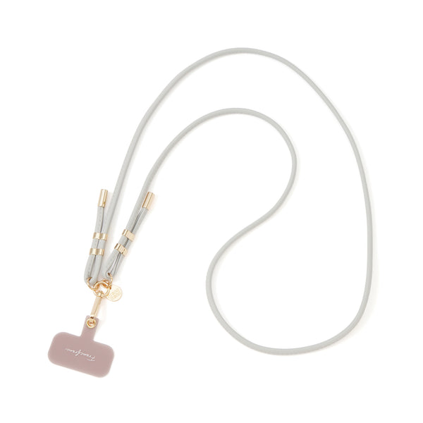 スマホストラップ シンプル 2 グレー | Francfranc（フランフラン