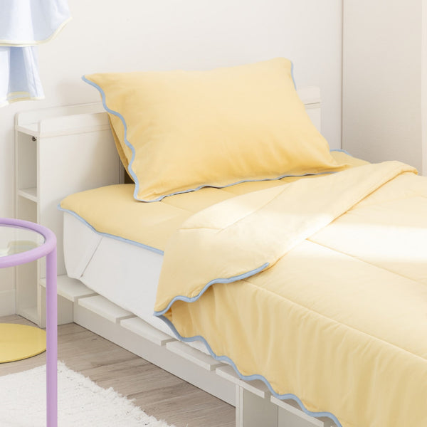 フランフラン ふわろ ウォーターフラワー夏掛け布団シングルサイズ＆枕