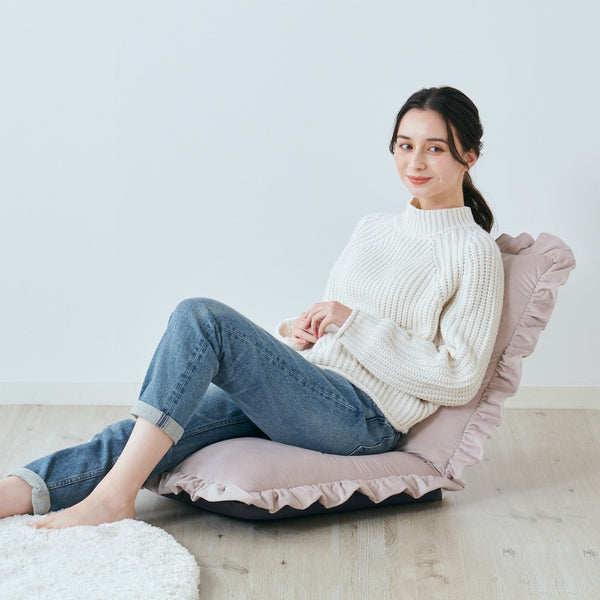 カラン フロアチェア L ブラウン | Francfranc（フランフラン）公式