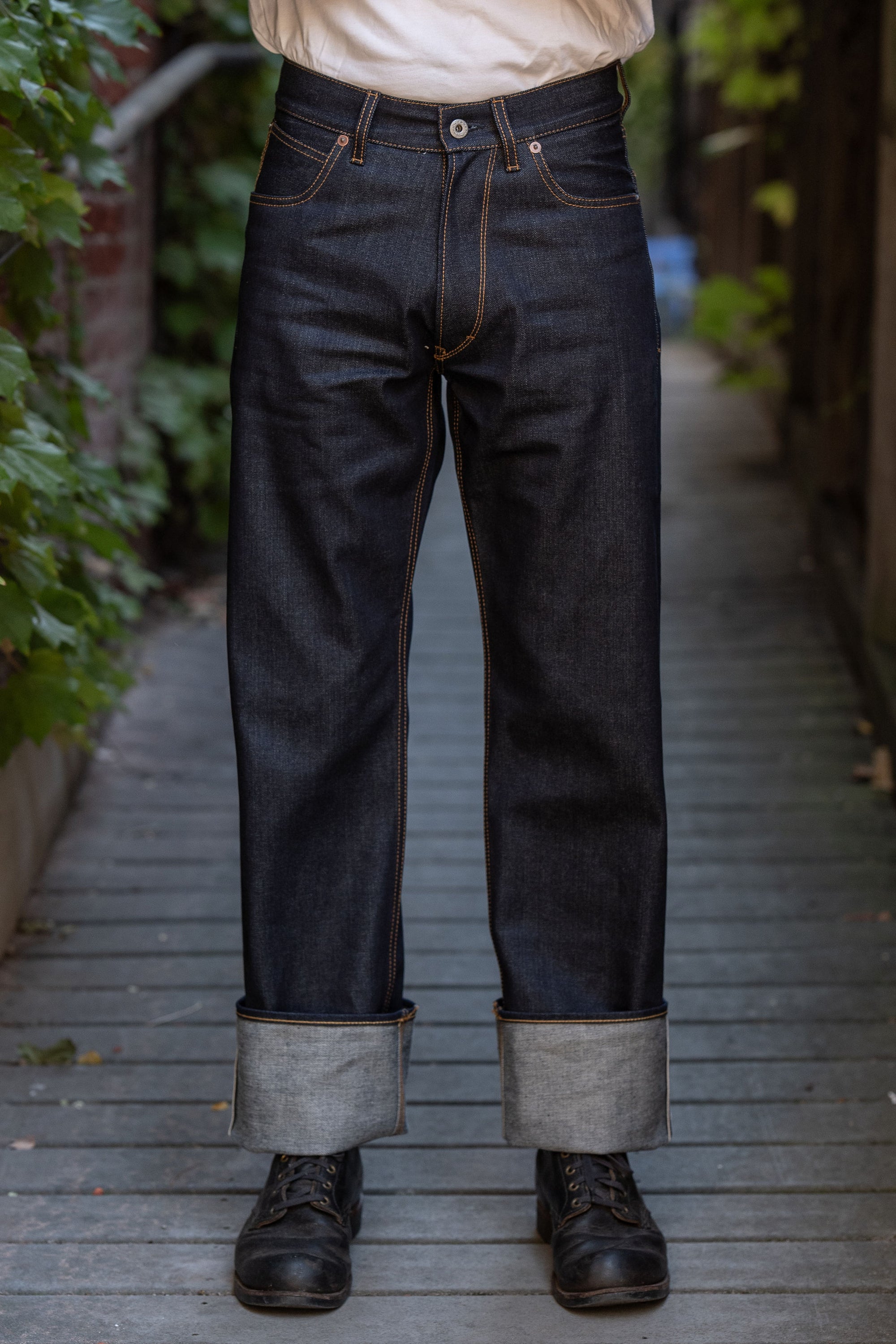 Blue Blanket P09 IT128 Wide Straight Leg - 13oz Candiani Riserva