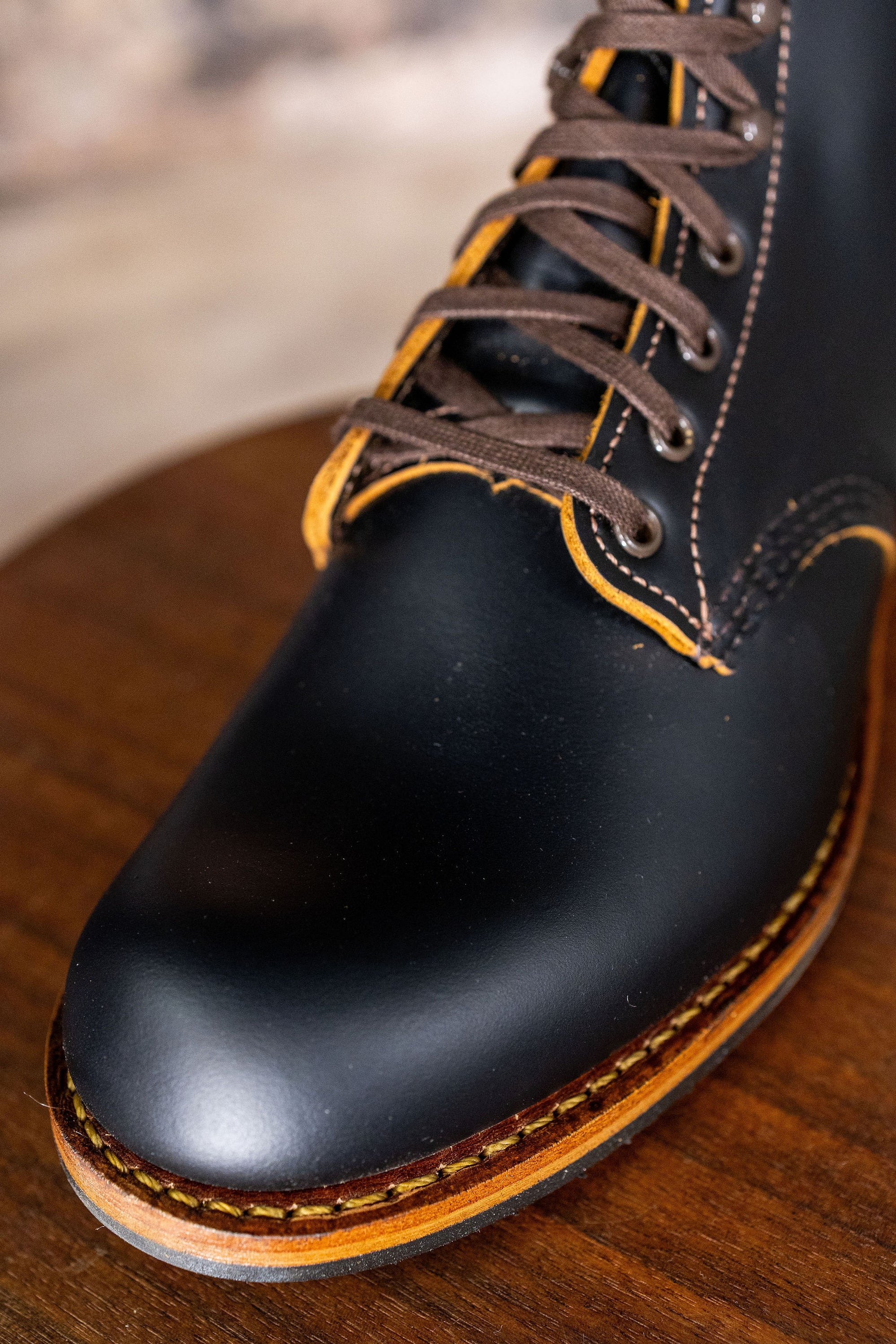 Red Wing Heritage Flatbox Beckman 9060 - Black Klondike - Franklin