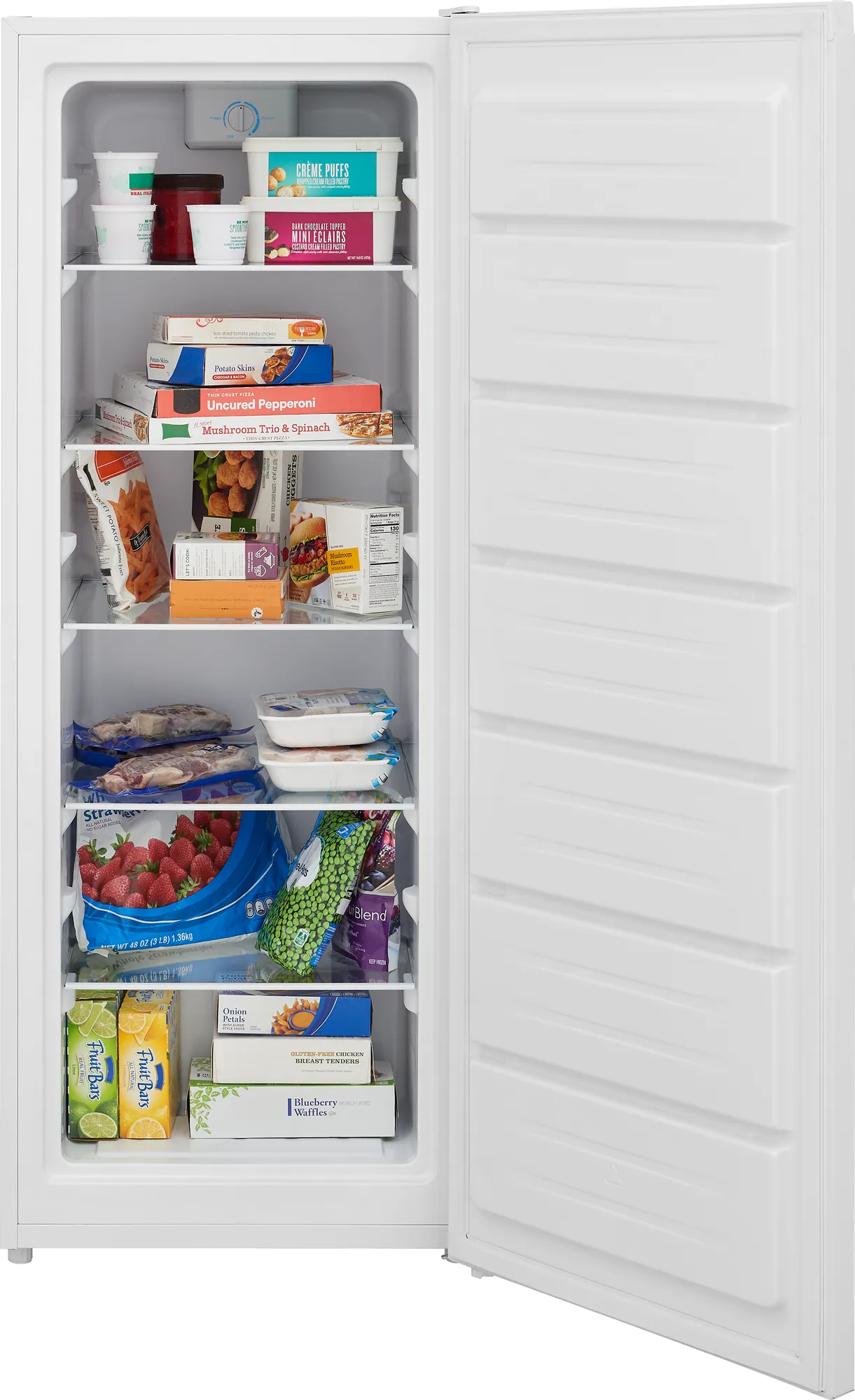Frigidaire 7 Cu. Ft. Garage Ready Upright Freezer White-FFUE0726AW
