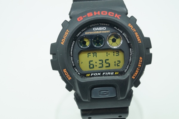 G-SHOCK DW-6900B-9 フォックスファイアー FOX FIRE 黒