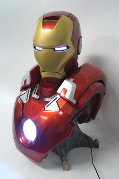 サイドショウ 1/1 アイアンマン マーク7 ライフサイズバスト