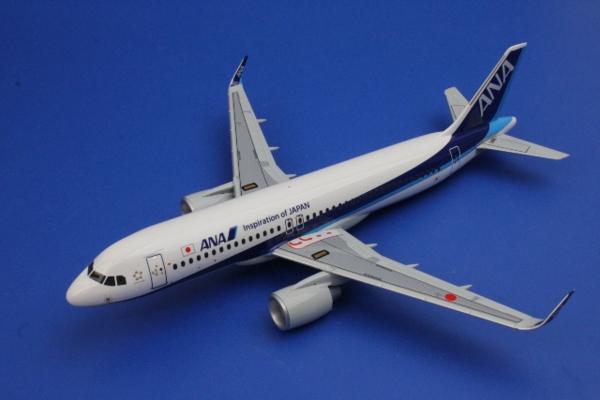NH14406 1/144 A320 neo ANA IOJロゴ入り ソリッドモデル ギア無