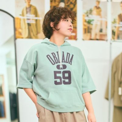 Oblada(オブラダ)の【HPS別注】HALF ZIP HOODIE通販 | 集英社HAPPY