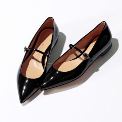 Gianvito Rossi(ジャンヴィト ロッシ)のメリージェーンフラット