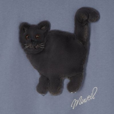 MUVEIL(ミュベール)のネコ裏毛裏毛プルオーバー通販 | 集英社HAPPY