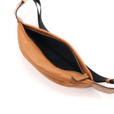 Whim Gazette(ウィム ガゼット)の【ORSETTO】レザーボディバッグ通販