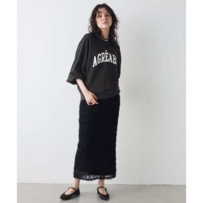 Whim Gazette(ウィム ガゼット)の【THE PAUSE】ロゴスウェットプル