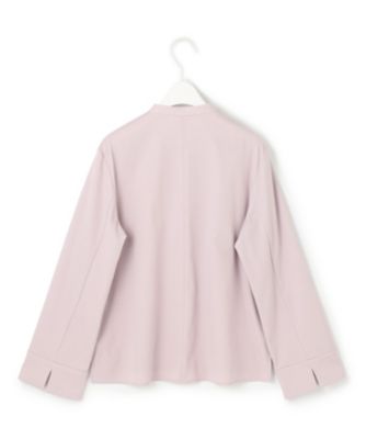 ICB(アイシービー)の【洗える】ウォームサテン クロップドシャツ通販