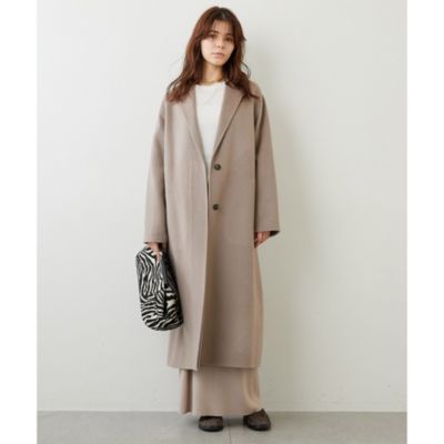 Whim Gazette(ウィム ガゼット)のカシミヤリバーコート通販 | 集英社