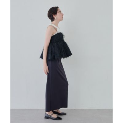 Whim Gazette(ウィム ガゼット)のフェザーキャミブラウス通販 | 集英社