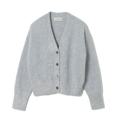 DEPAREILLE(デパリエ)のラメニットカーディガンアウトレット通販