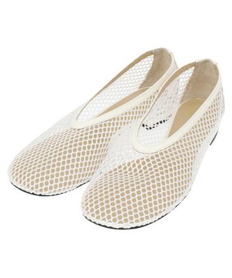 CLANE(クラネ)のMESH OBLIQUE TOE FLAT SHOES通販 | 集英社HAPPY PLUS