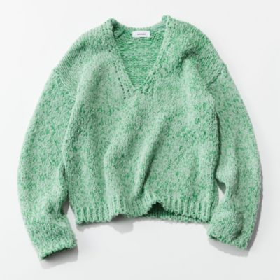 MIESROHE(ミースロエ)のダブルヤーンローゲージニット通販 | mirabella