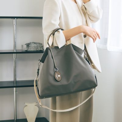 TOPKAPI(トプカピ)の【TREASURE TOPKAPI】ストライプハンドル ナイロン