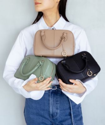 組曲(クミキョク)の【ショルダーベルト付き】ミニボストンバッグ通販