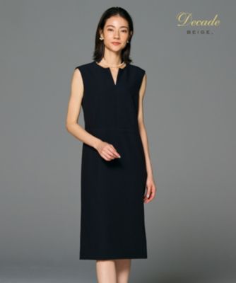 BEIGE，(ベイジ)の【セットアップ対応】LUIZA / Iラインワンピース通販