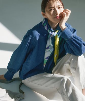 23区(ニジュウサンク)の【Oggi3月号掲載/洗える】ライトダンガリー