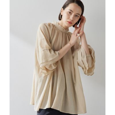 Whim Gazette(ウィム ガゼット)のフリルスリーブブラウス通販 | 集英社