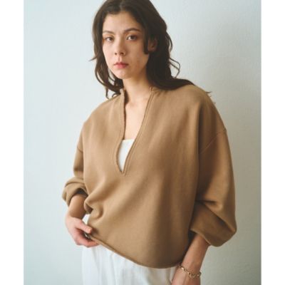 Whim Gazette(ウィム ガゼット)のスウェットVネックプルオーバー2通販