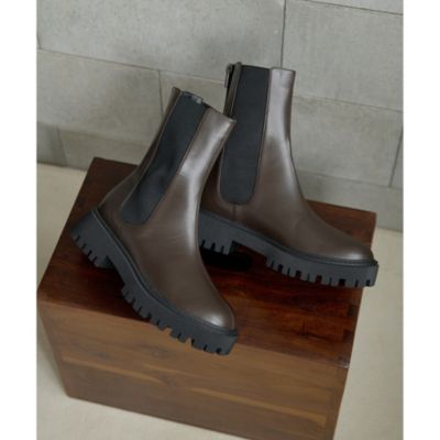 Whim Gazette(ウィム ガゼット)の【THE PAUSE】レザーサイドゴアブーツ