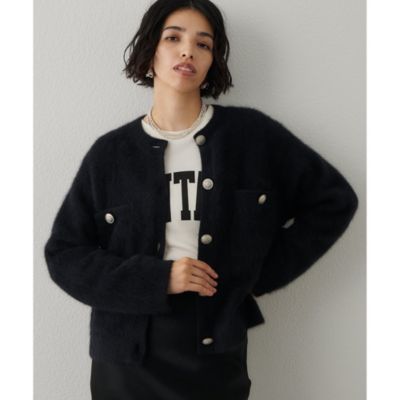 Whim Gazette(ウィム ガゼット)のファーボタンジャケット通販 | 集英社