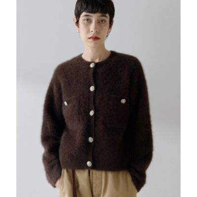 Whim Gazette(ウィム ガゼット)のファーボタンジャケット通販 | 集英社